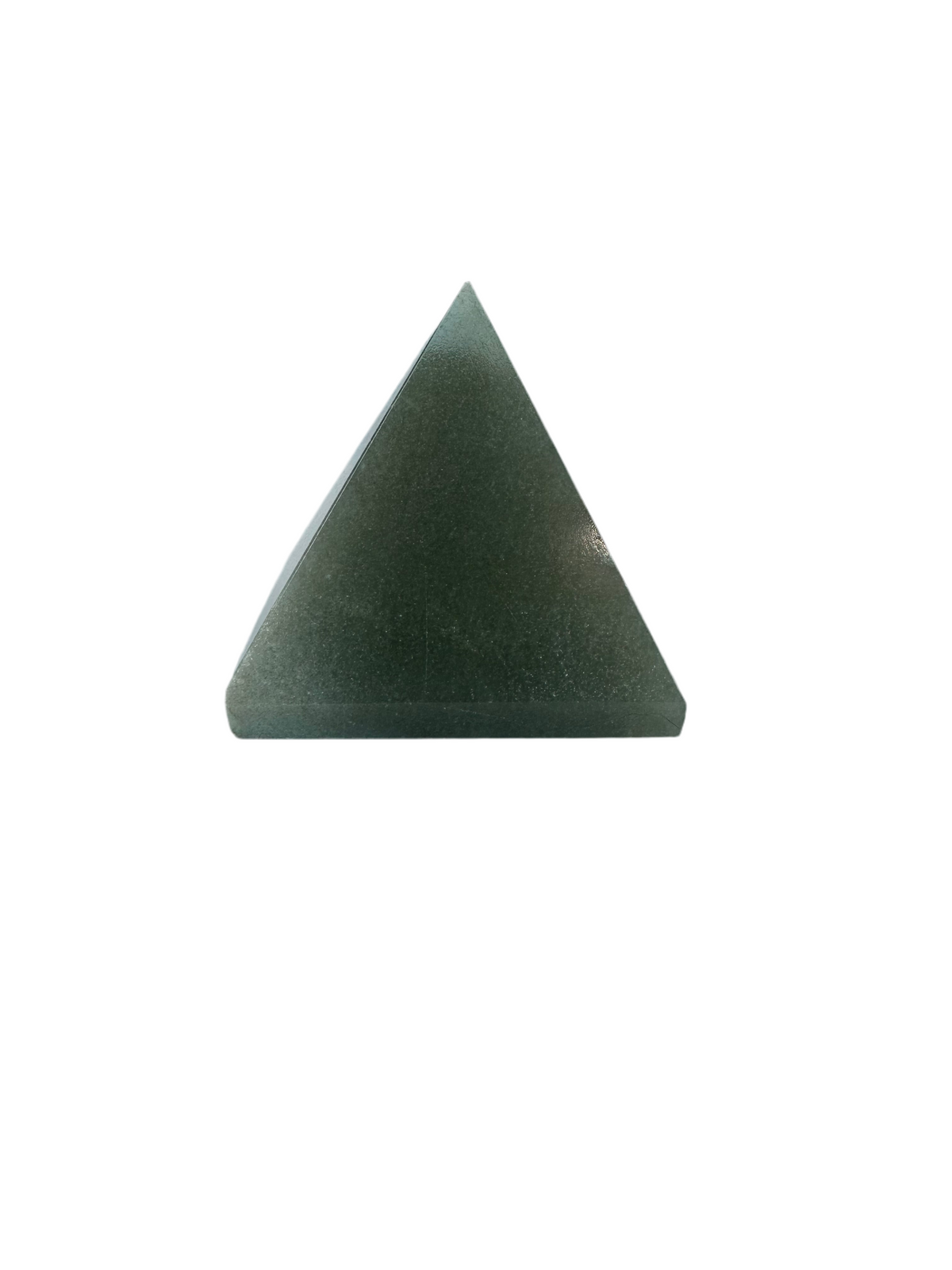 Aventurine Pyramid - Small Aventurine, Natural Mineral Form, Unique Design, Ideal for Home Decor, Lightweight and Compact