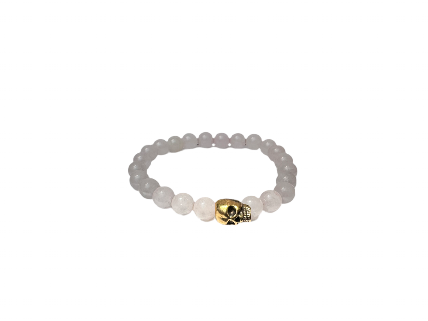 Universal of Love Rose Quartz/Gold Hematite Bracelets - Calming Rose Quartz & Elegant Gold Hematite for Adults in the United States