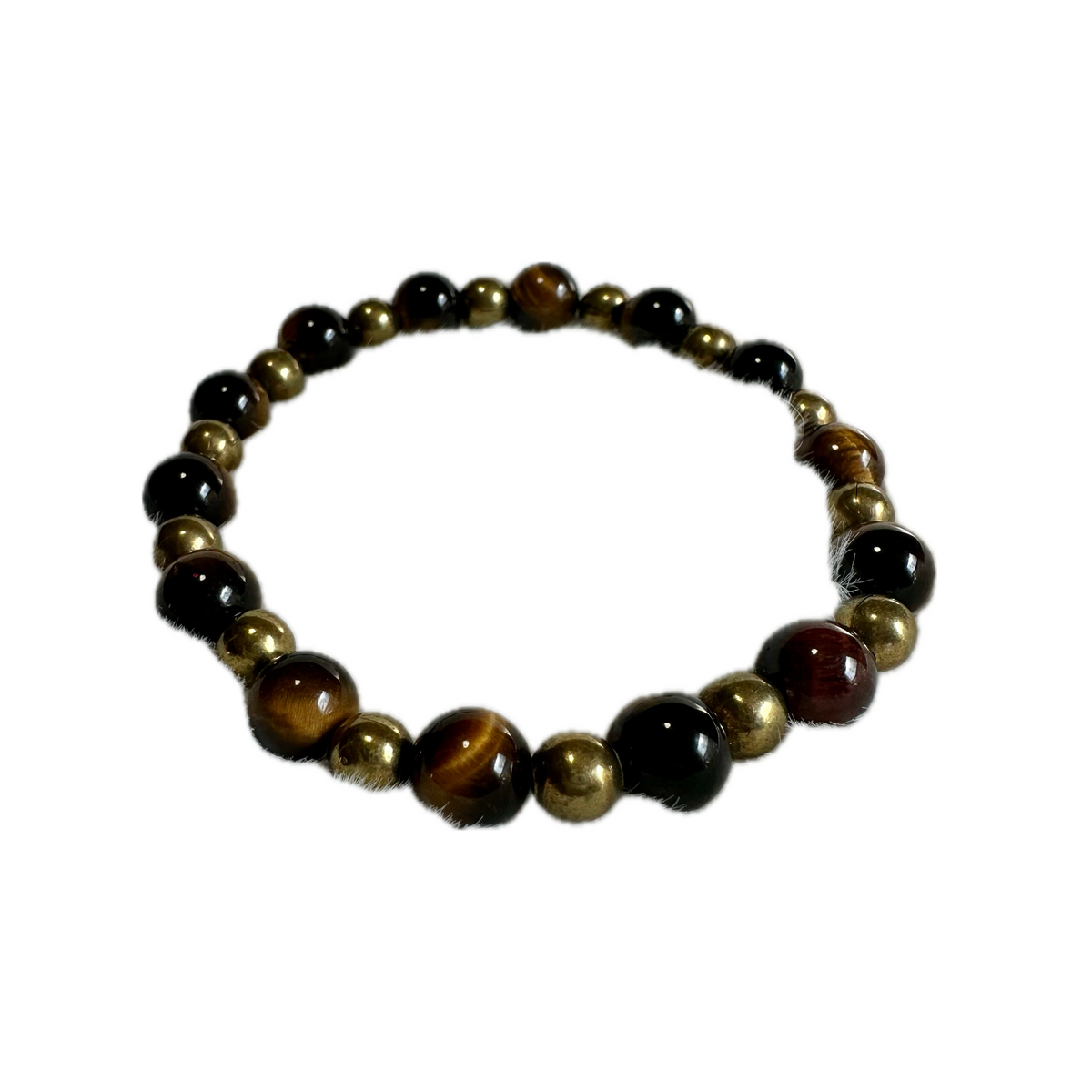 Shiny tigers eye bracelet