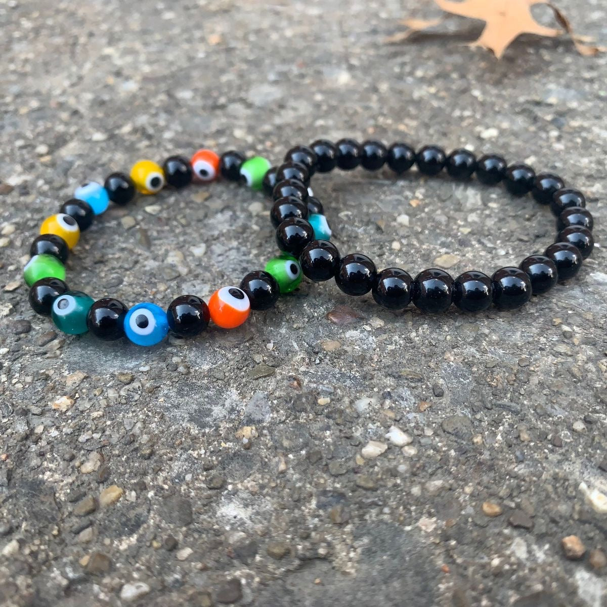 Jasper Evil Eye Bracelets