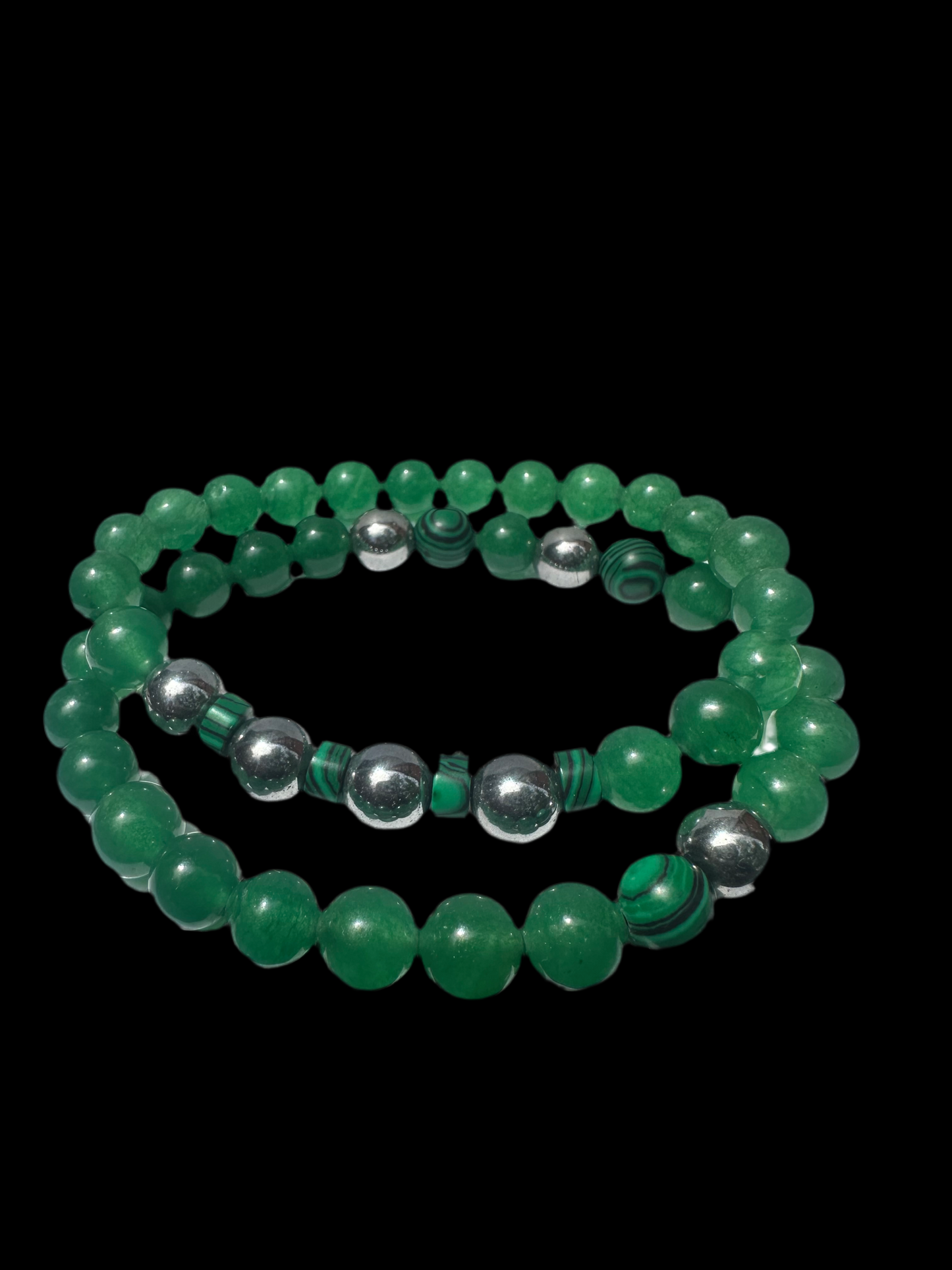 Aventurine Gemstone Bracelets - Green Aventurine Gemstone, Elegant Design, Versatile Style, Ideal for Everyday Wear