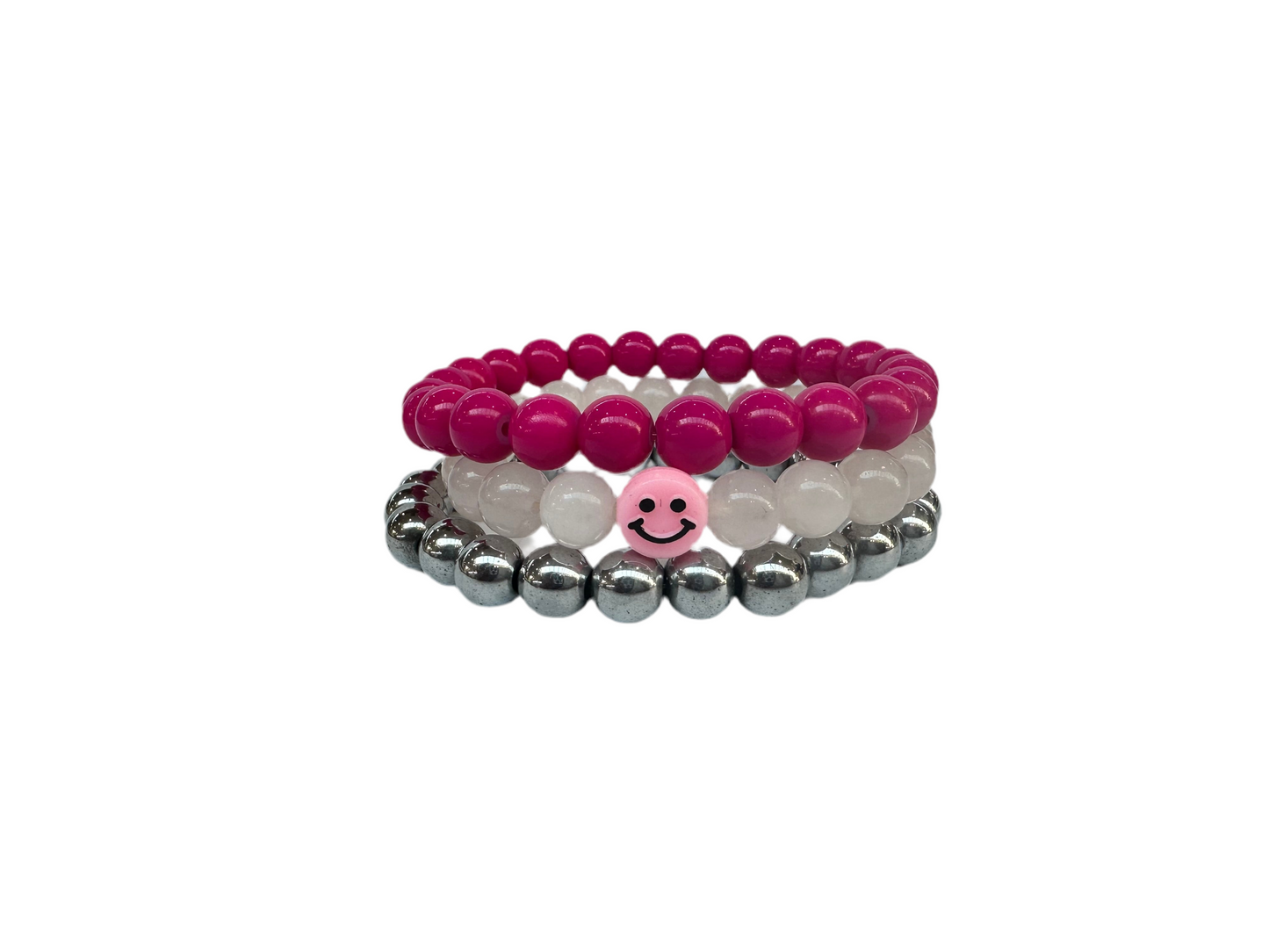 Love bundle gemstone bracelets