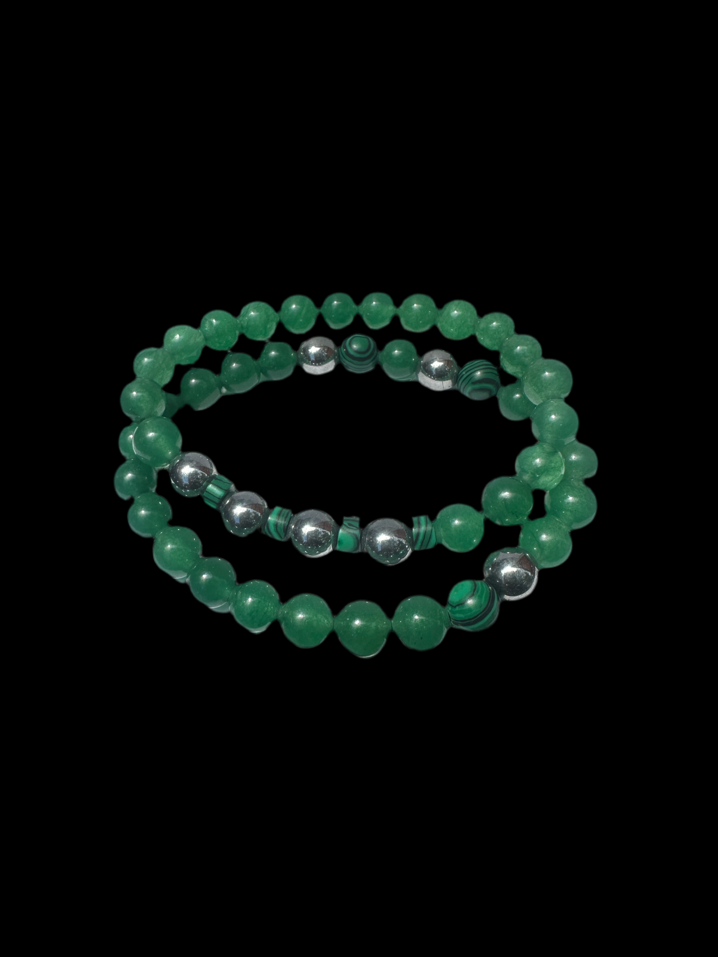 Aventurine Gemstone Bracelets - Green Aventurine Gemstone, Elegant Design, Versatile Style, Ideal for Everyday Wear