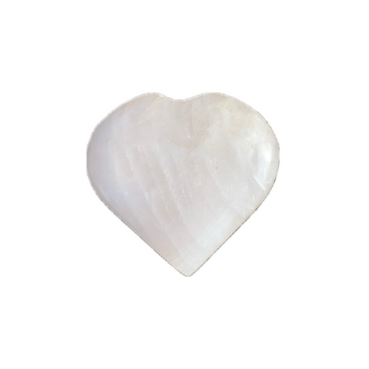 Heart shape rose quartz