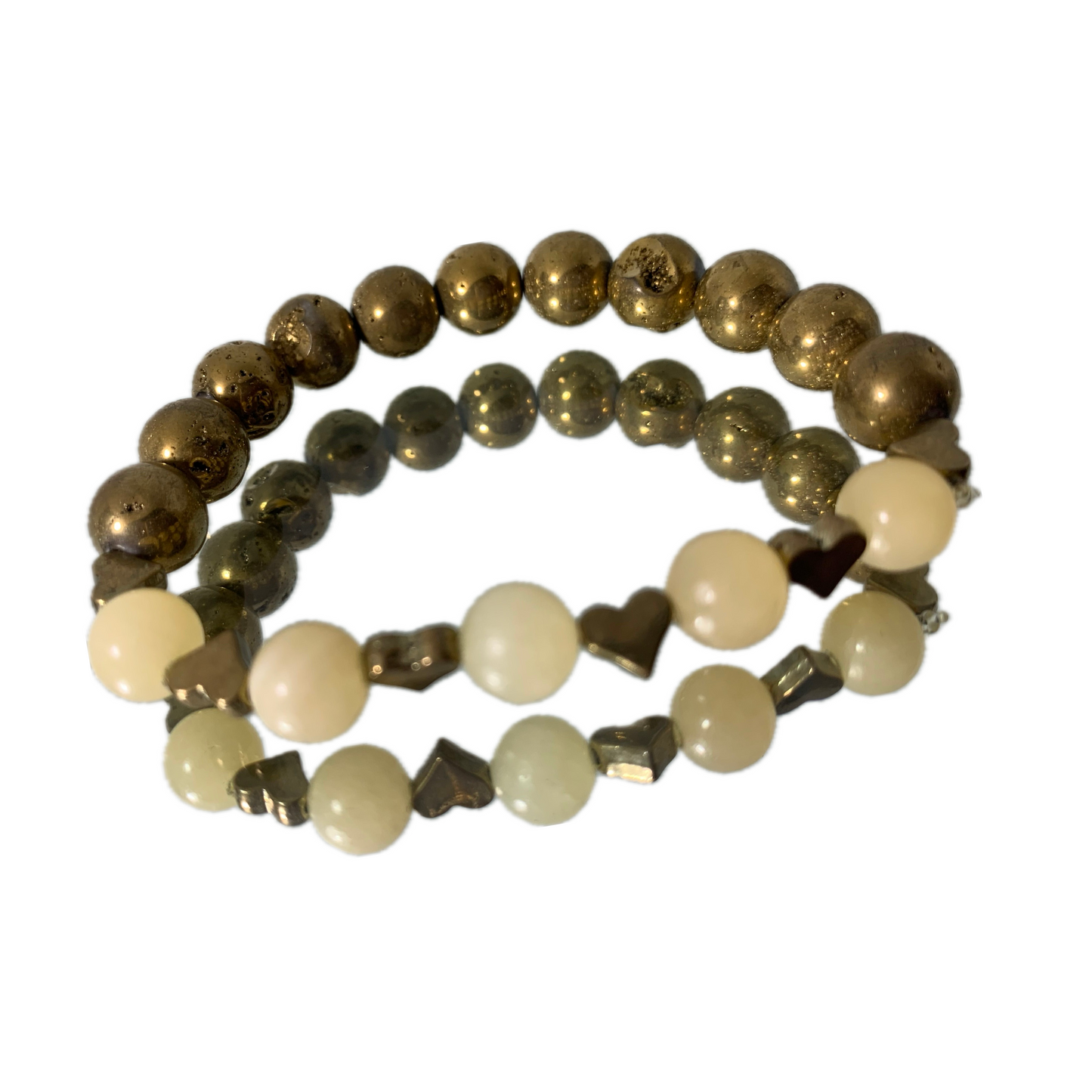 Honey jade gemstone bracelet