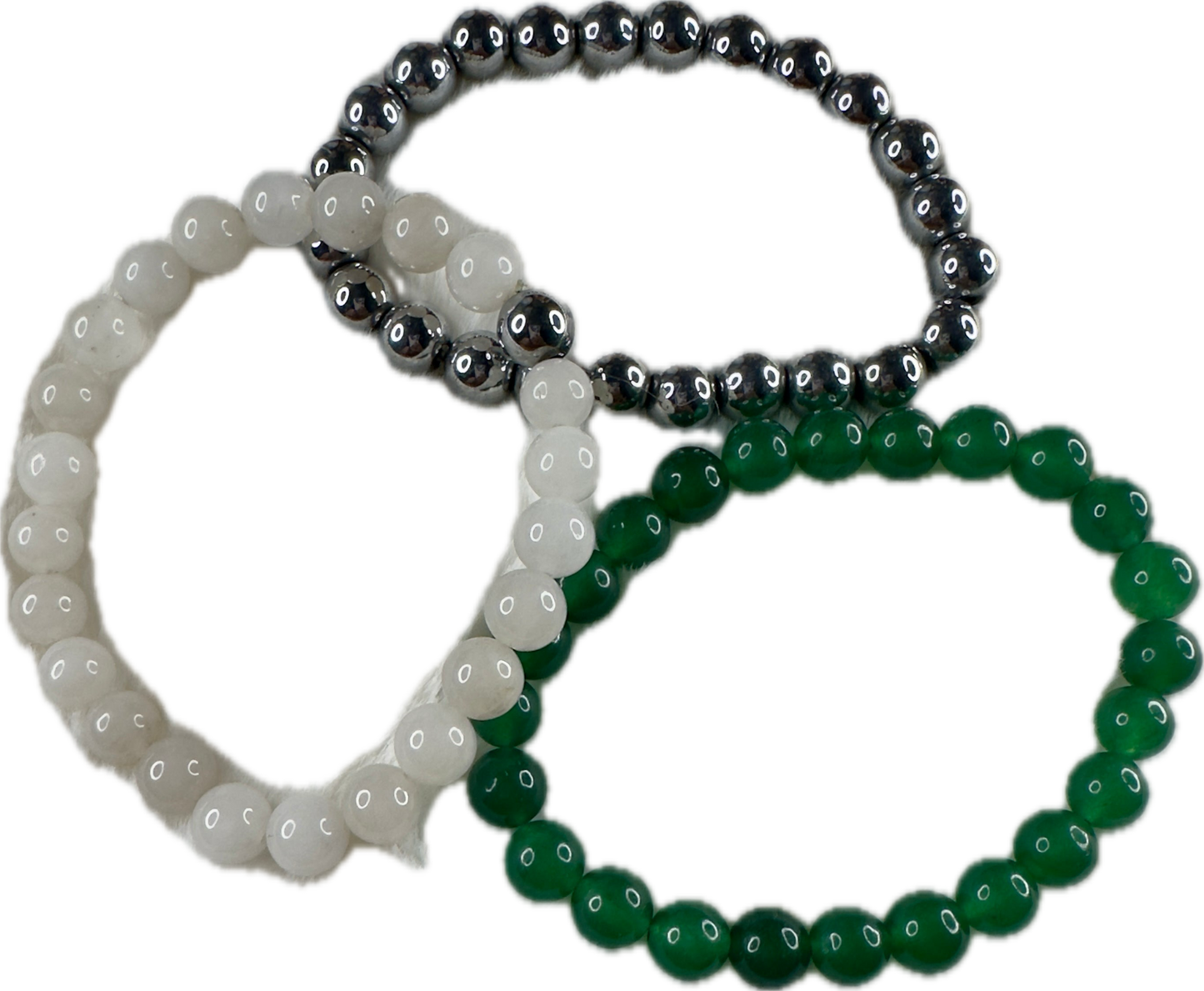 Attract abundance gemstone bracelets