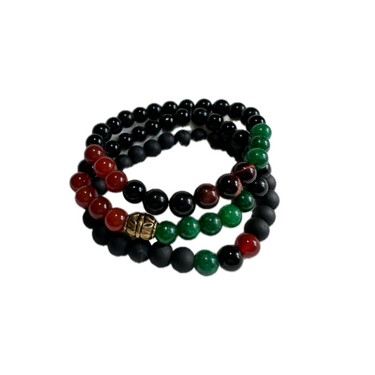 Multi colored bracelets