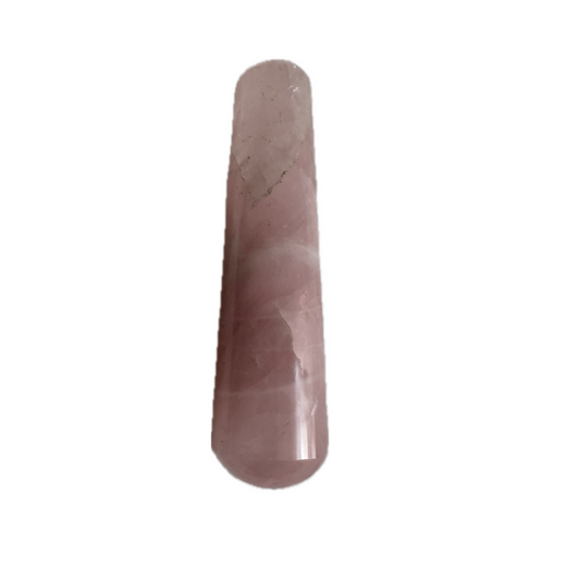 Rose quartz massage stone