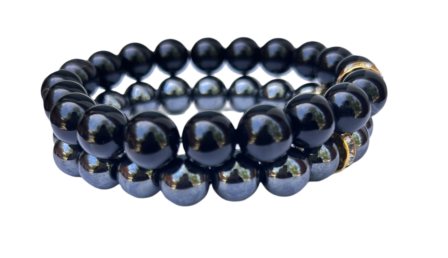Hematite Black Jasper Bracelets