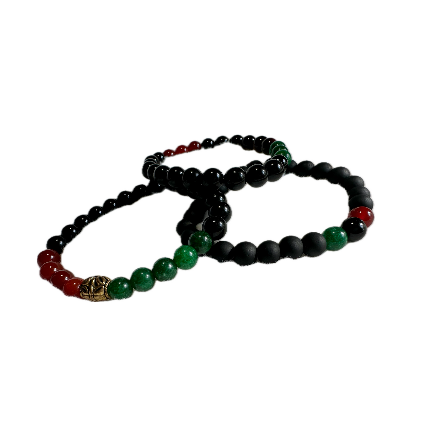 Multi colored gemstone bracelets