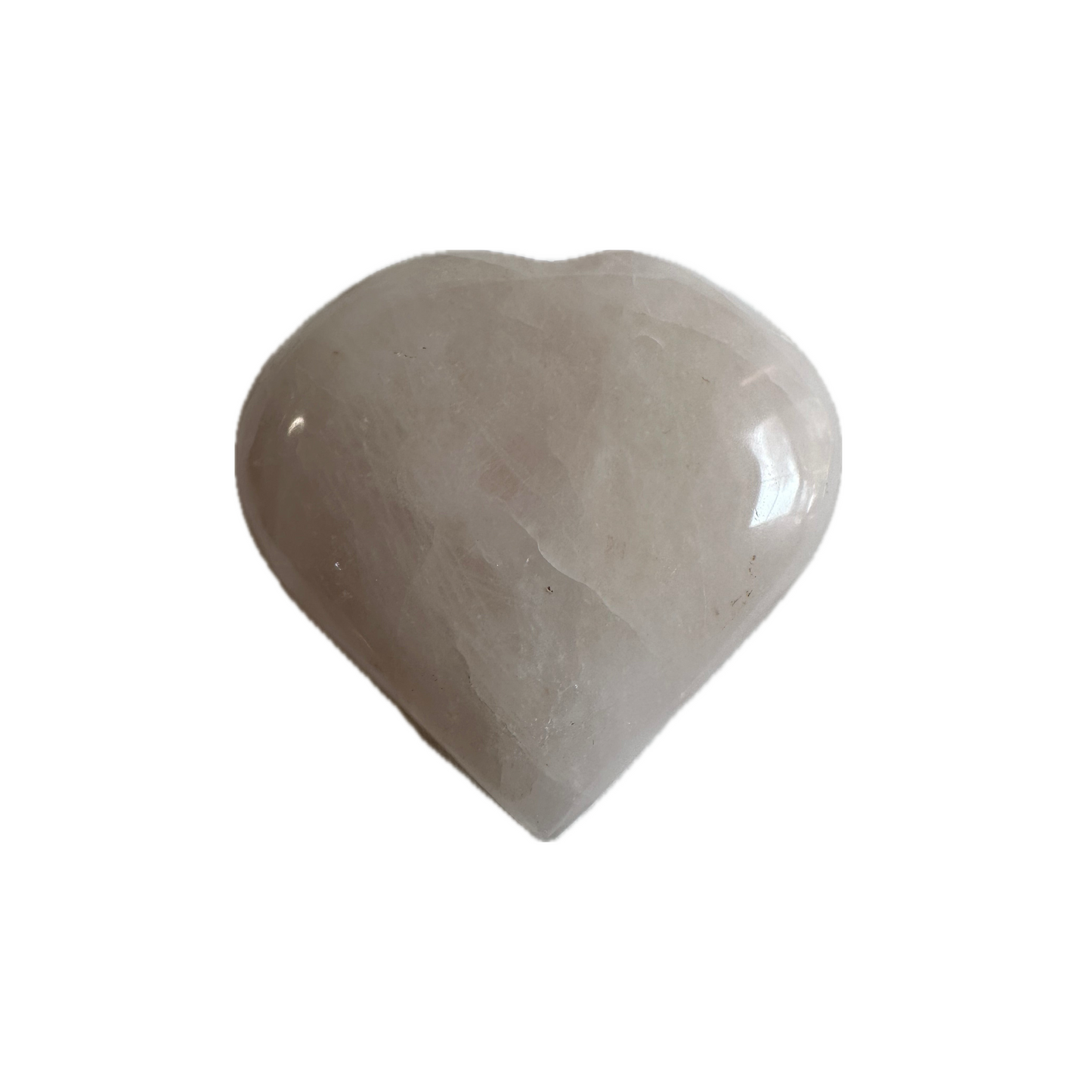 Heart shape rose quartz