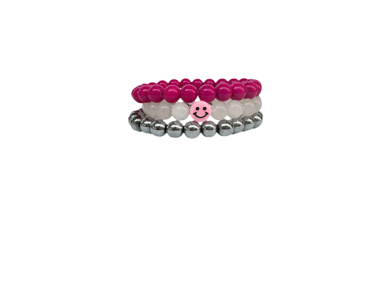 Love bundle gemstone bracelets