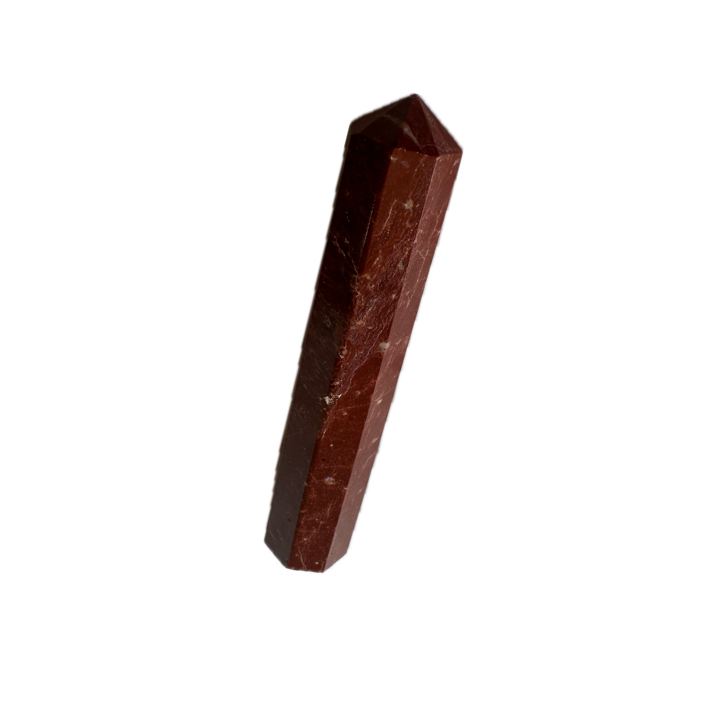 Red jasper stone point