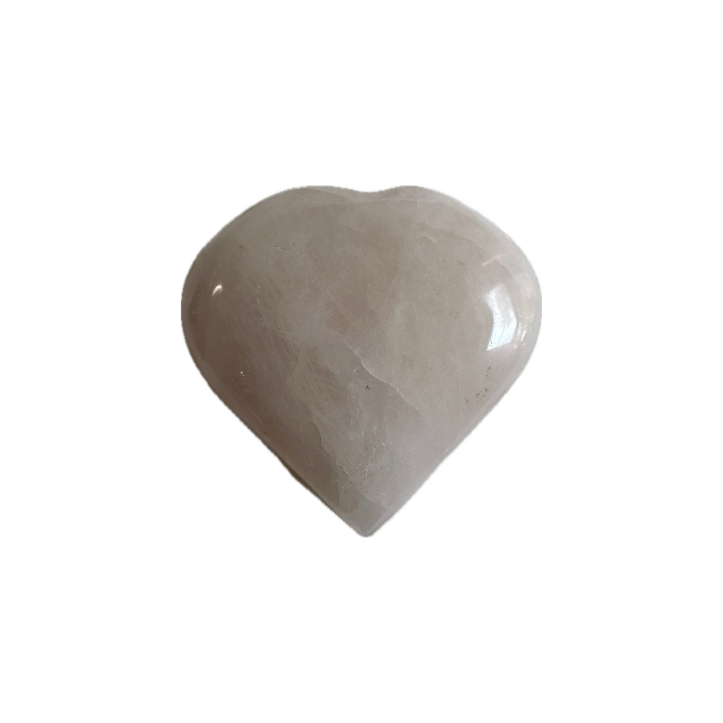 Heart shape rose quartz