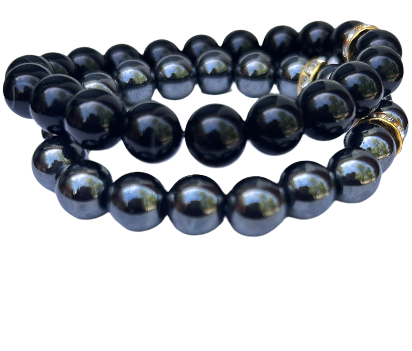 Hematite Black Jasper Bracelets