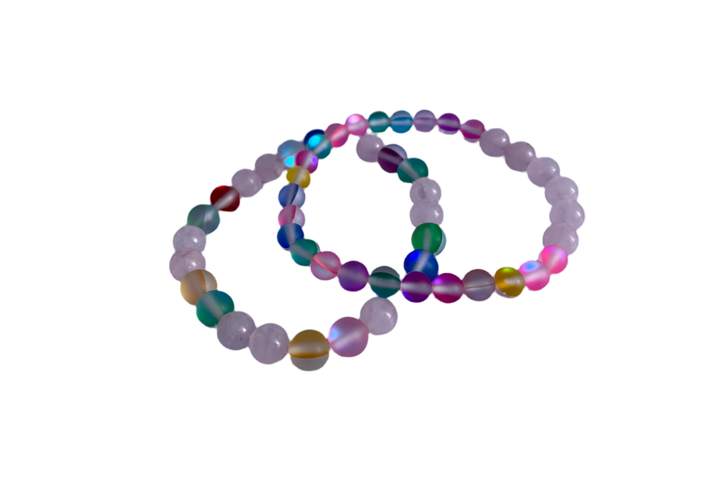 Funfetti love gemstone bracelets