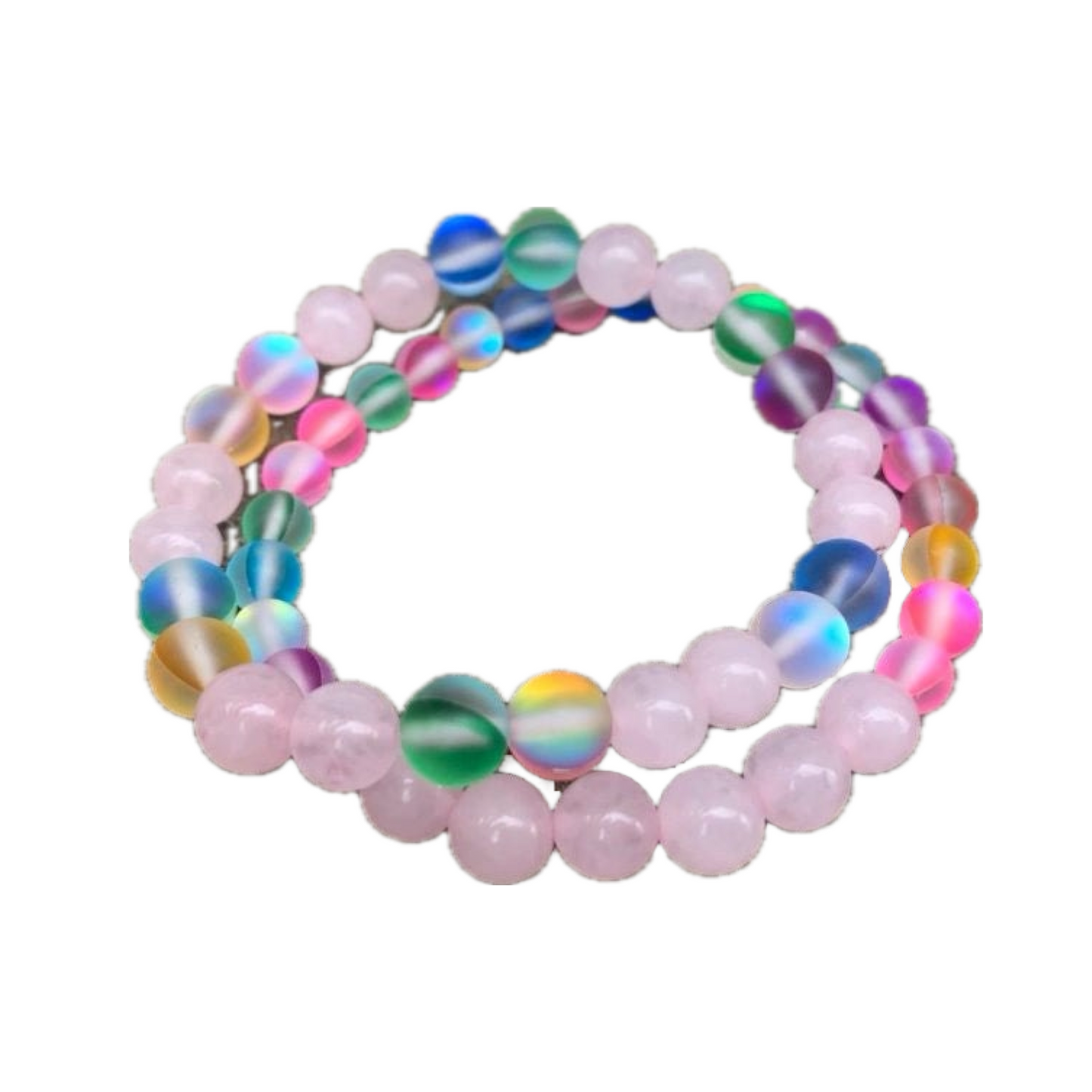 Funfetti love gemstone bracelets