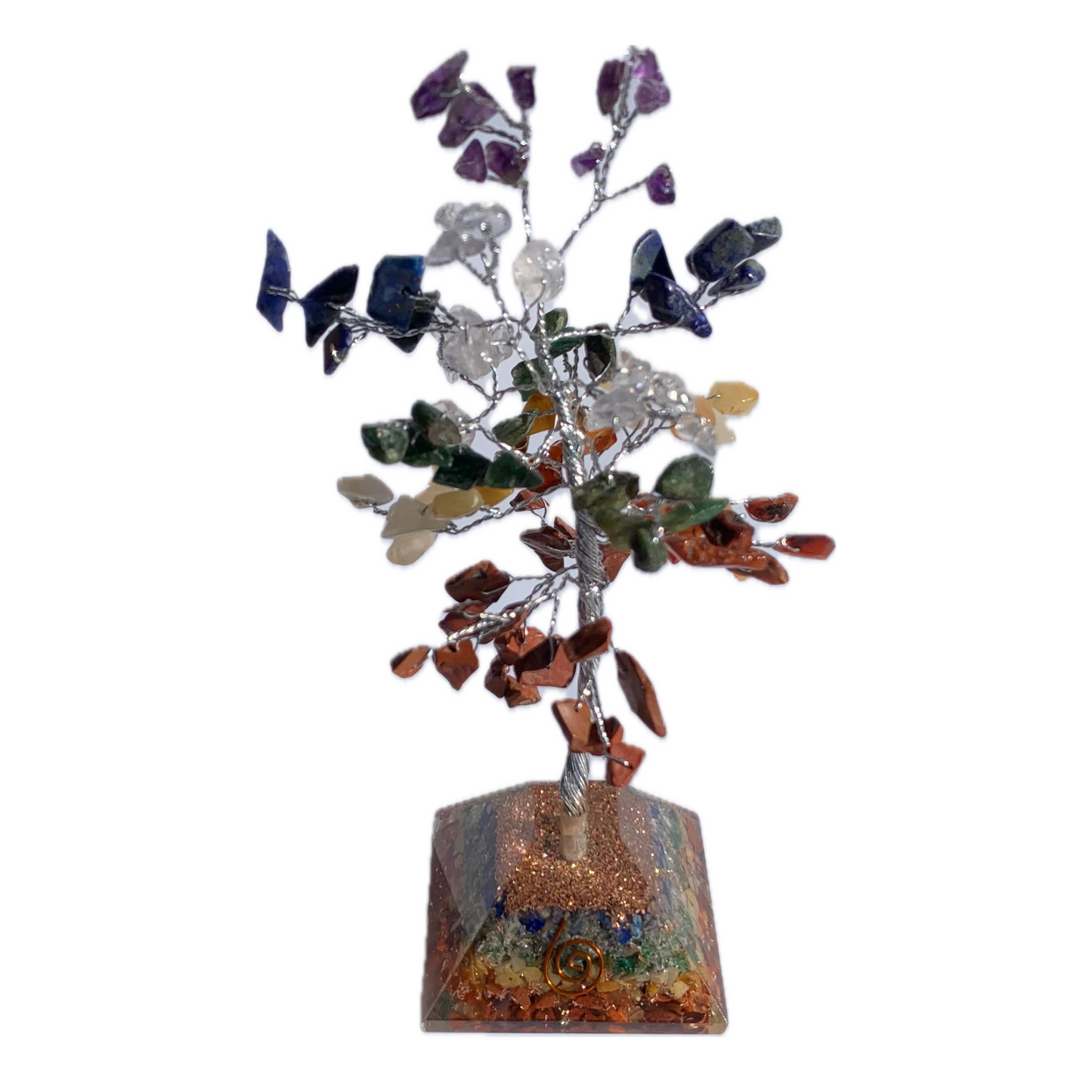 Chakra stone tree