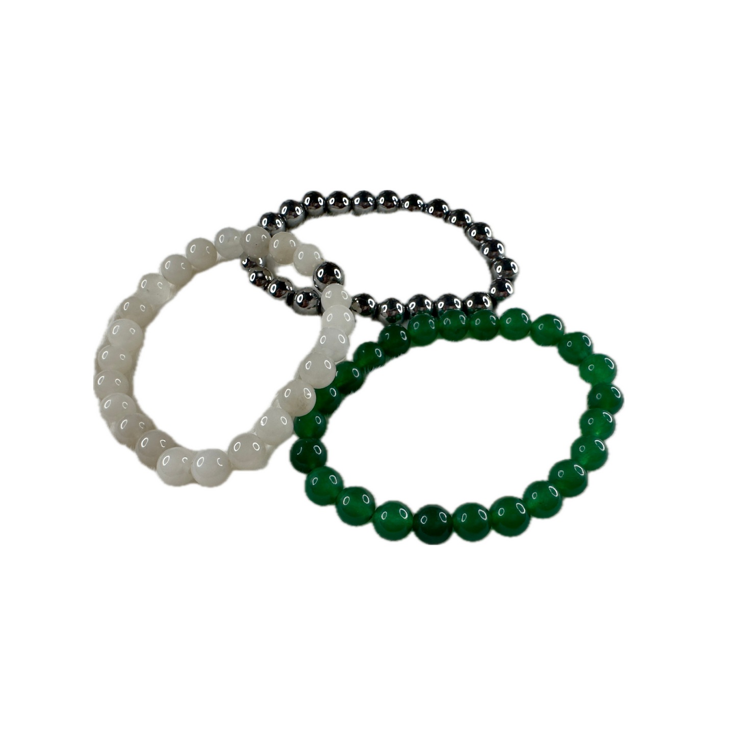 Attract abundance gemstone bracelets