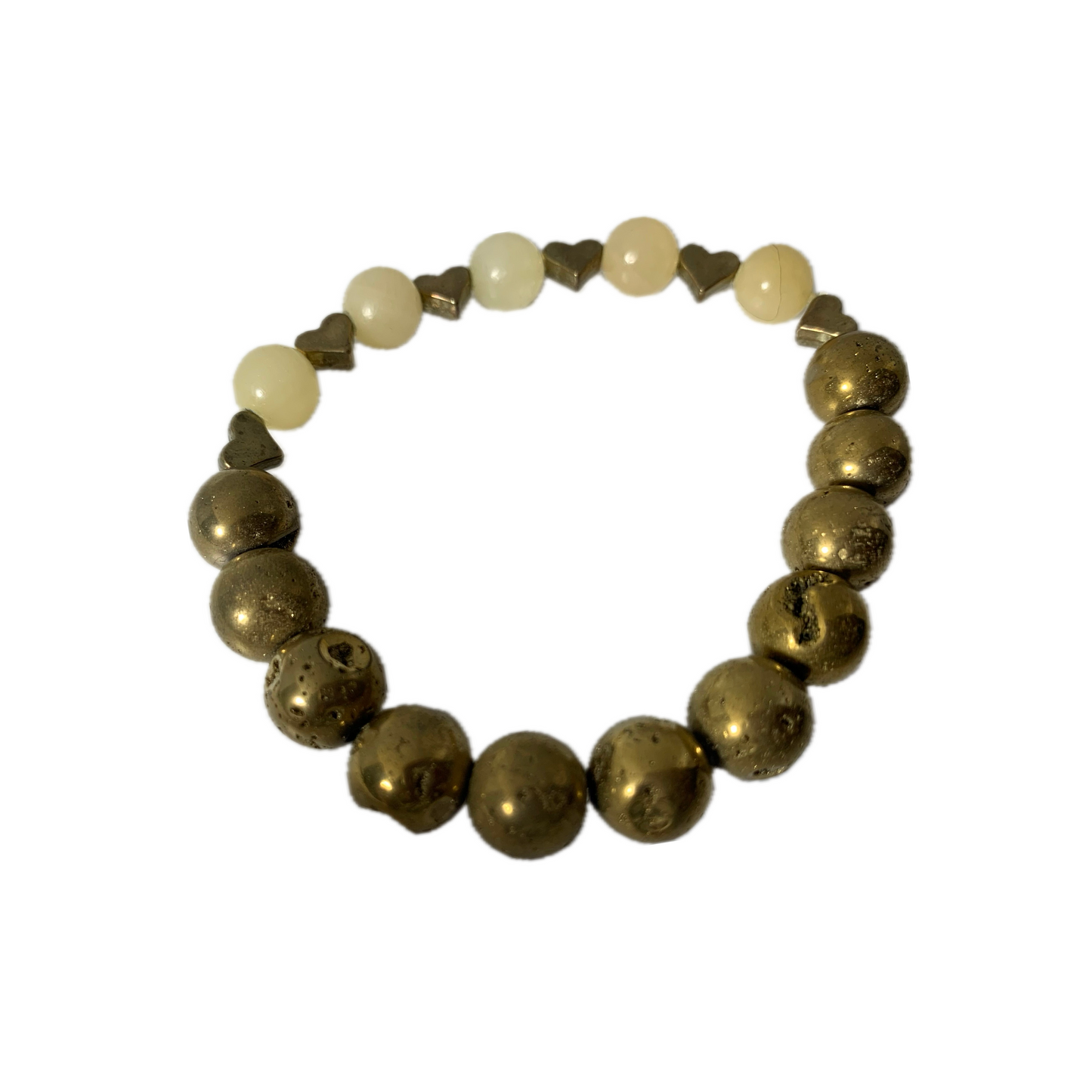 Honey jade gemstone bracelet