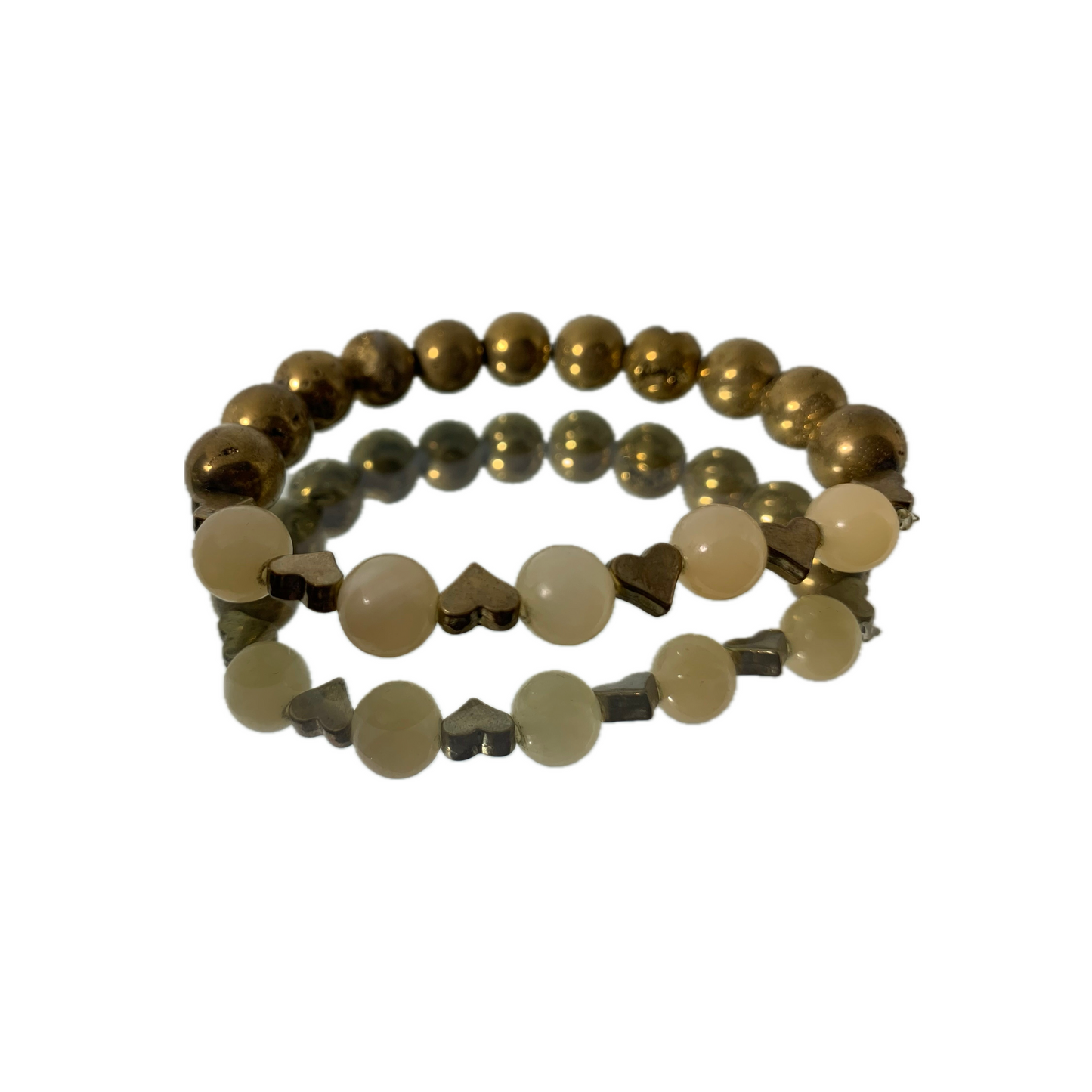 Honey jade gemstone bracelet