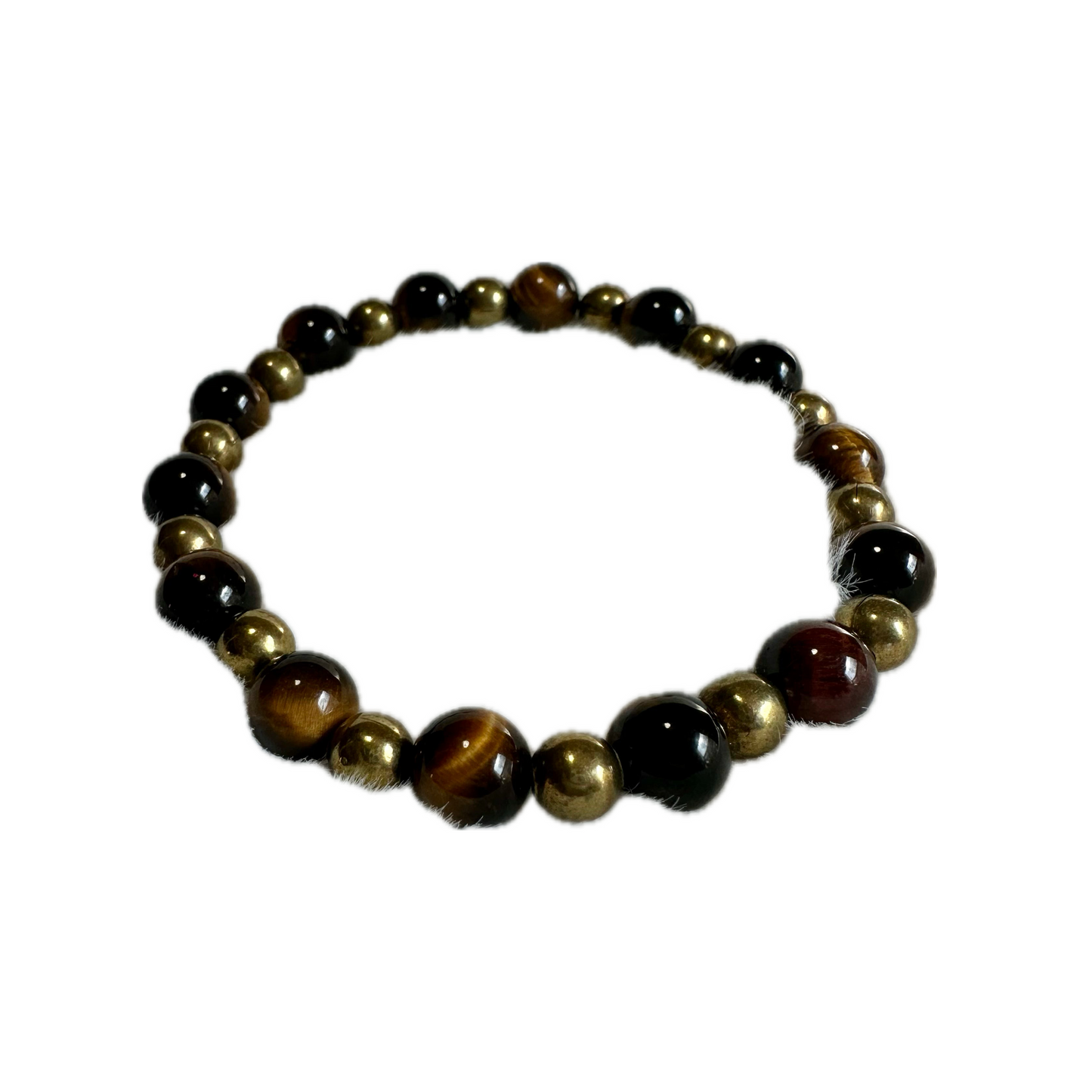 Pure Tigers eye gemstone bracelet