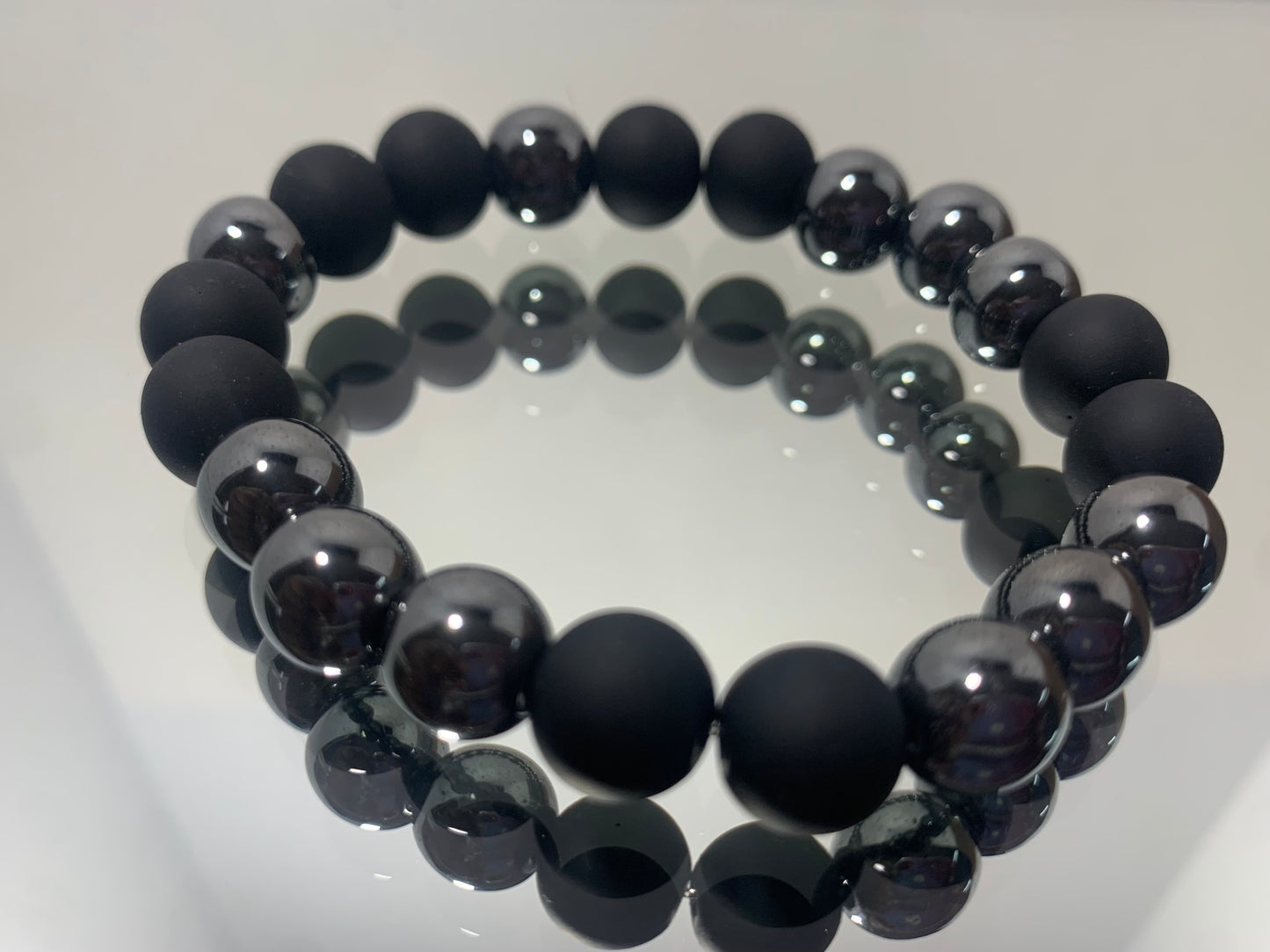 Black hematite bracelet